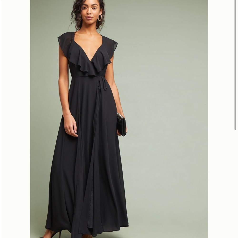 Anthropologie yum I Kim Liliane dress black small